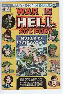 WAR IS HELL #8 - 4.0 - C-OW - Kirby - Sargento Fury - Imagen 1 de 2