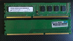 KIT RAM 4GB (2X 2GB) DDR3 PC3-10600U 1333MHZ ORIGINALI HP - Foto 1 di 1