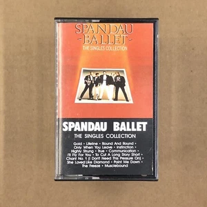 SPANDAU BALLET Cassette Tape 80s Synth Pop SINGLES COLLECTION BEST OF TRUE - Picture 1 of 5