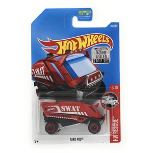 Hot Wheels 2017 Rescue - Aero Pod (Red) #162 - Picture 1 of 3