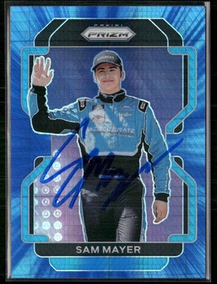 Sam Mayer Signed 2022 Prizm Blue Hyper Prizm IP Auto #47 - Image 1 of 2