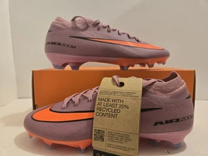 NIKE ZOOM VAPOR 16 PRO FG SCARY GOOD MEN Size 6 Womens 7.5 FQ8685 600 Pink - Picture 1 of 5
