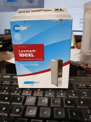 A-03--Lexmark 100XL caixa aberta dentro é embalada lacrada - Imagem 1 de 2