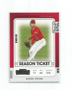 SHOHEI OHTANI (Los Angeles Angels) 2021 PANINI CONTENDERS CARD #100 - Picture 1 of 1