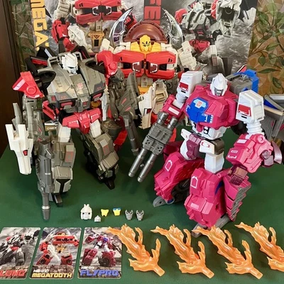 Fans Hobby Feilong / Megatooth / Flypro (Masterpiece Monsterbots) 100% Complete! - Image 1 of 4