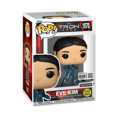 ✅Preventa Confirmada✅ Pop! Eve Kim (Glow) (Tron: Ares) with Pop! Protector - Imagen 1 de 4