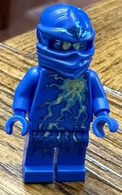 Lego Ninjago NRG Jay Minifigure Rise of the Snakes Blue Lightning Ninja 9570 - Image 1 of 3