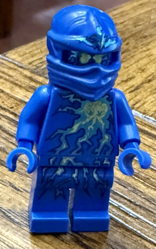 Lego Ninjago NRG Jay Minifigura Rise of the Snakes Blue Lightning Ninja 9570 Foto 1 de 3