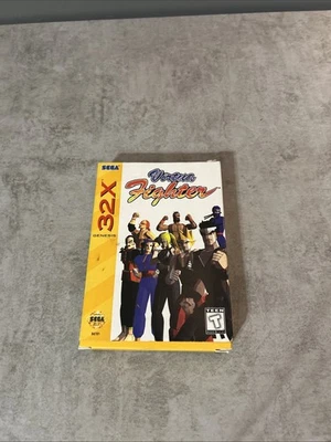 Virtua Fighter - Sega Genesis 32x CIB Complete W/ Manual In Box Texted Working - Image 1 of 4