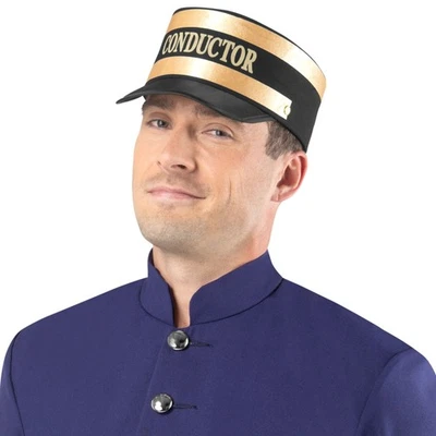 Sombrero de conductor económico accesorio de disfraz Foto 1 de 2