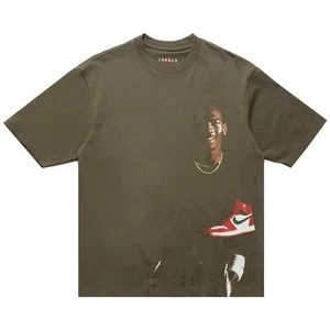 Air Jordan MVP Verde Oliva HQ2666-222 Nuovo con etichette Uomo L - Foto 1 di 2