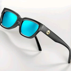 ATTCL Polarisierte Sonnenbrille für Damen Herren Mode Trendy Schwarz & Blau Brandneu  - Bild 1 von 11