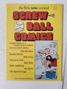 The First Nemo Annual Screw Ball Comics (Dr. Seuss, Rube Goldberg) Softcover - Picture 1 of 6