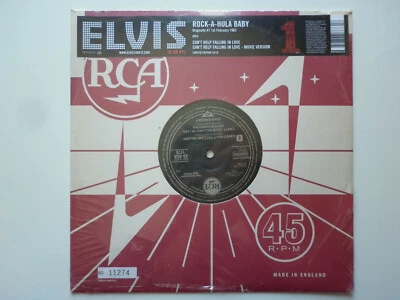 Elvis Presley 45Tours vinyle format 25cm Rock-A-Hula Baby 10/18 - Photo 1/2