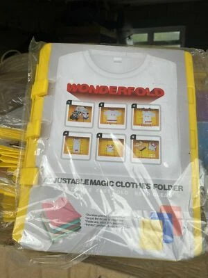 Wonderfold verstellbares magisches Kleidungsordner einfach zu faltendes T-Shirt, Pullover usw. - Bild 1 von 3