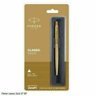 Parker CLASSIC Gold GT Ball point Pen Gold Trim Ballpoint New Blue Ink !!!!!!