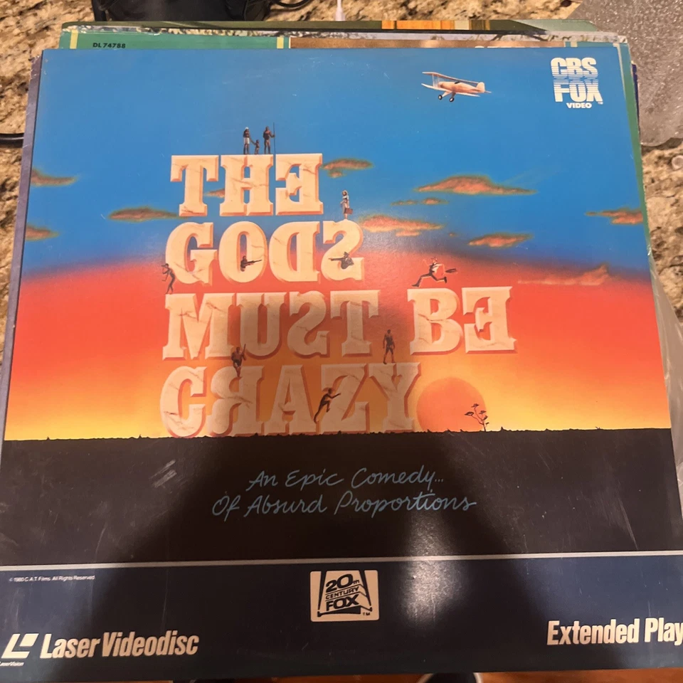 The Gods Must Be Crazy Laserdisc Foto 1 de 2
