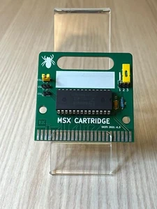 ✅ CARTUCCIA CART 2IN1 8K 16K 32K MULTI ROM GAME FOR MSX WITH W27C512 ✅ - Imagen 1 de 4