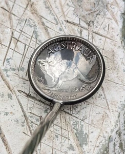 Australian Penny Löffel Schöpfkelle 1964 - Bild 1 von 4
