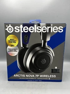 SteelSeries Arctis Nova 7P Wireless Gaming Headset Used Good Condition NO DONGLE - Picture 1 of 4