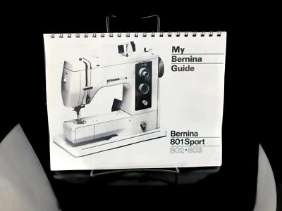Bernina 801 Sport 802 803 Sewing Machine Instructions Manual User Guide COPY - Image 1 of 3