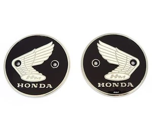 Genuine Honda - Tank Emblem Set - 87020-070-010 - CA200 CL90 S90 CB92 CA95 CB160 - Picture 1 of 1