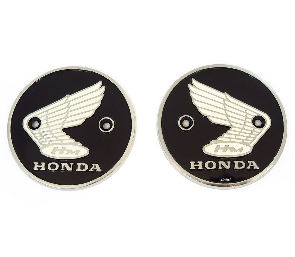 Genuine Honda - Tank Emblem Set - 87020-070-010 - CA200 CL90 S90 CB92 CA95 CB160 - Image 1 of 1