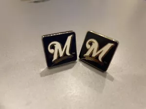Milwaukee Brewers Cufflinks - Picture 1 of 2