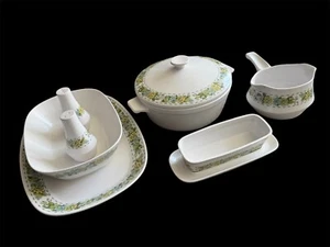 NORITAKE PROGRESSION CHINA SPRINGFIELD  MODEL 9026 DINNER SET MADE IN JAPAN - Picture 1 of 21