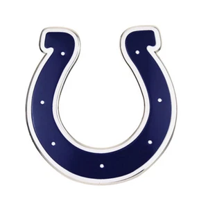 Indianapolis Colts Metal Die Cut Auto Emblem Calcomanía NFL - Imagen 1 de 2