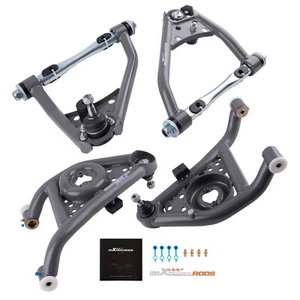 Suspension Front Upper Lower Control Arms For 1967-69 Camaro Firebird 68-74 Nova - Picture 1 of 12