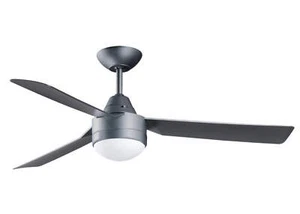 Ceiling fan with light kit and remote control Bayside Megara Titanium 122 cm 48" - Picture 1 of 2