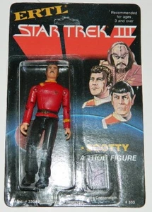 Figura de acción Star Trek III: Search For Spock Movie Scotty ERTL 4" sin usar y sin usar sellada - Imagen 1 de 2