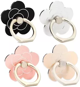 Cell Phone Ring Holder Flower,Fwaytech 360 Rotate Metal Finger Ring Socket Grip - Picture 1 of 9