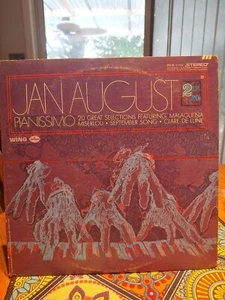 Jan August – Pianissimo: Mercury # PKW-2-116 1969 Stereo (2) Album Gatefold EX - Picture 1 of 8