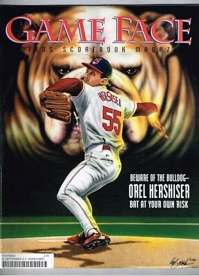 1999 MLB Indians Game Face Program September - Image 1 of 2
