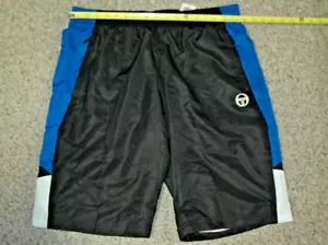 NEU mit Etikett | Sergio Tacchini EQUILANTERO SHORTS | Herren Größe 2XL | Schwarz / Blau - Bild 1 von 3