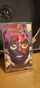 Used David Lee Roth Eat 'Em And Smile 1986 Cassette Tape Spot Tested - Picture 1 of 3