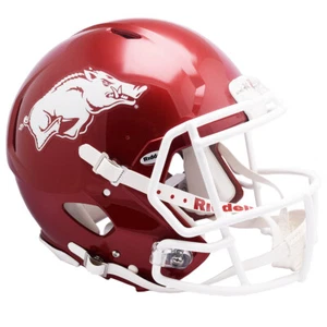 Arkansas Razorbacks Riddell Speed Full Size Authentic Football Helmet - Picture 1 of 4