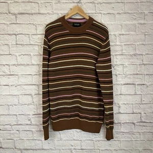 Scotch & Soda Herren Medium Pullover Streifen Strick Preppy Rundhalsausschnitt - Bild 1 von 6