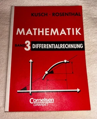 Differentialrechnung – Band 3 – Aufgaben- und Lösungsbuch Kusch, Rosenthal - Bild 1 von 2
