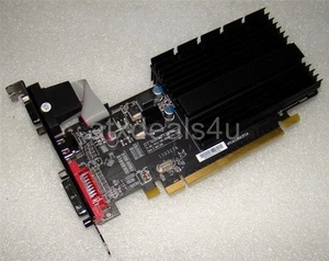 XFX HD-645X-ZQ ATI Radeon 1GB DDR3 HDMI DVI VGA PCI-E Graphics Video Card - Picture 1 of 3