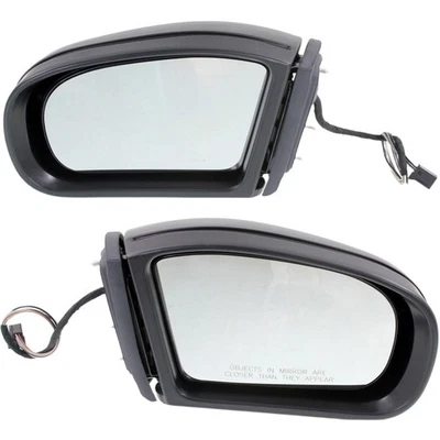 Par de espelhos elétricos para 2005-2007 Mercedes Benz C230 aquecido com luz Signala - Imagem 1 de 4