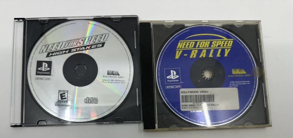 Lote paquete Need for Speed PS1 PlayStation 1 - Solo discos - PROBADO Foto 1 de 1