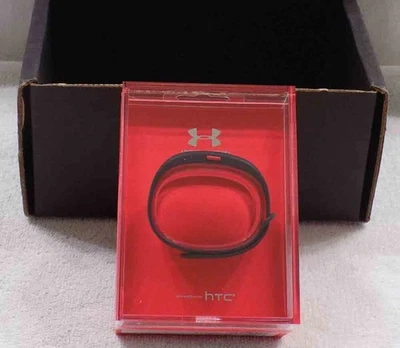 HURLEY UNDER ARMOUR Fitness Tracker Black Red Band w/HTC * NEW SEALED  FREE SHIP - Image 1 of 4