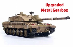 RC Panzer 2.4G Heng Long 1/16 Scale 7.0 Challenger II RTR METAL Getriebe! - Bild 1 von 6