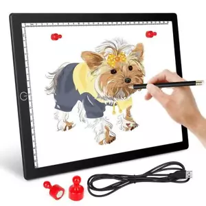 A3 A4 A5 LED Light Box Tracing Drawing Board Stencil Tattoo Art Copy Pad - Picture 1 of 4