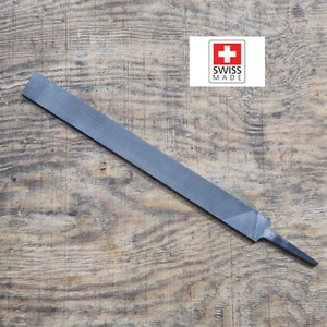 Schweizer Furter HANDFEILE flach Doppelschnitt # 1 12" lang 300 mm JETZT 60 - Bild 1 von 9