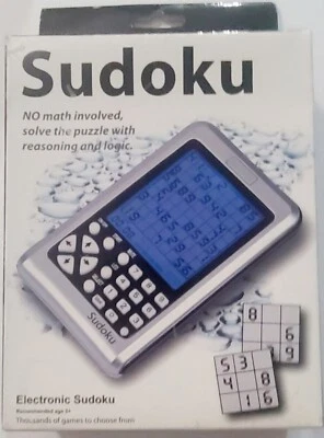 Juego de viaje electrónico portátil Sudoku Foto 1 de 4