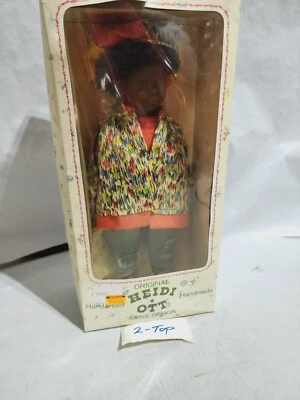 Muñeca afroamericana/negra Heidi Ott 8818 Evan años 90 Foto 1 de 3